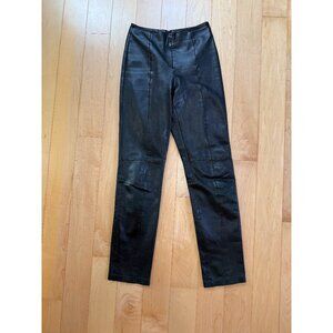 Michael Hoban Vintage Leather Pants | Color: Black | Size: 2